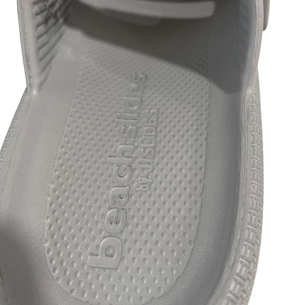 Beach Slides By JSlides Grey EVA Double Buckle Sa… - image 9